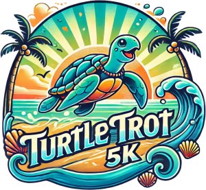 Turtle Trot - Lovers Key State Park - Florida Logo