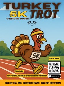 Tuscola Turkey Trot 5K Run/Walk 2026 Logo