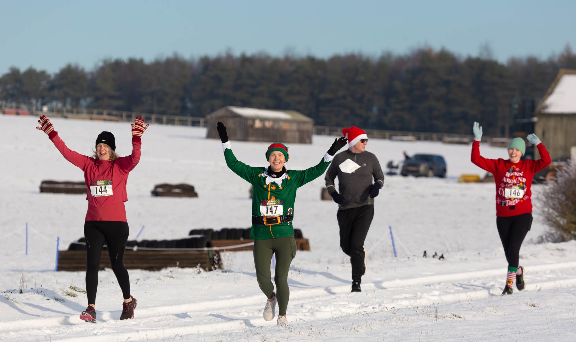 'Twas The Run Before Christmas Logo