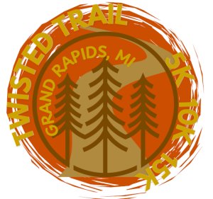 Twisted Trail 5K, 10K, 15K and FREE 1 MILE Logo
