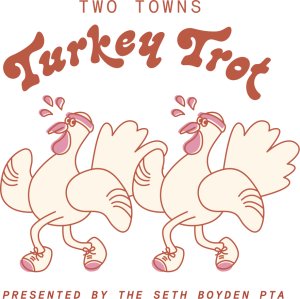 Two Towns Turkey Trot 2026 Logo