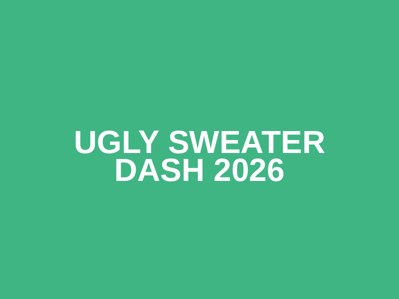 Ugly Sweater Dash 2026 Logo