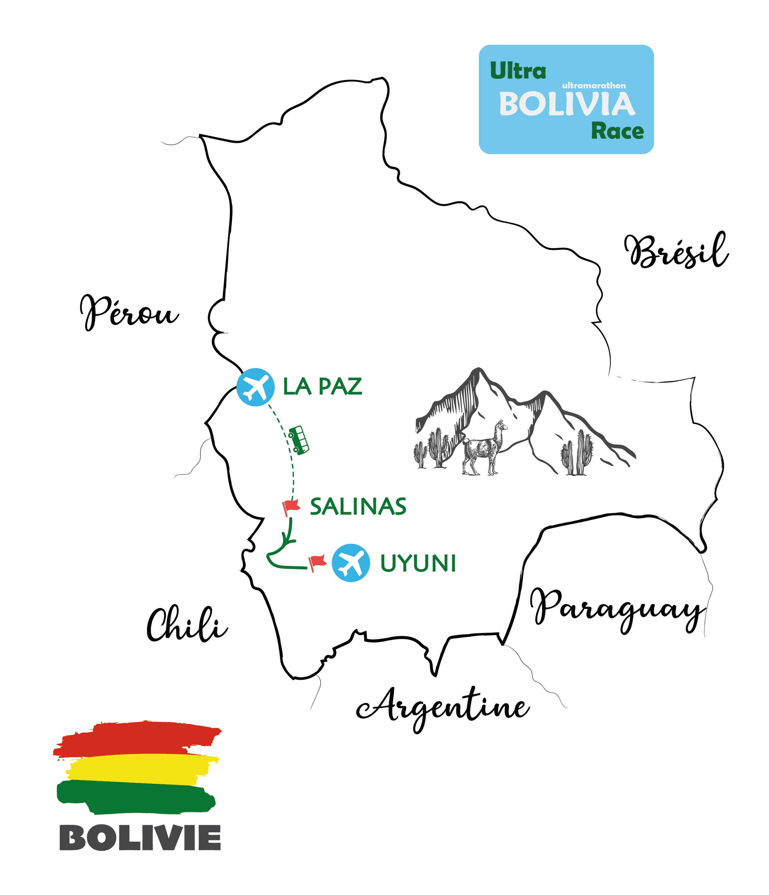 Ultra BOLIVIA Race Logo