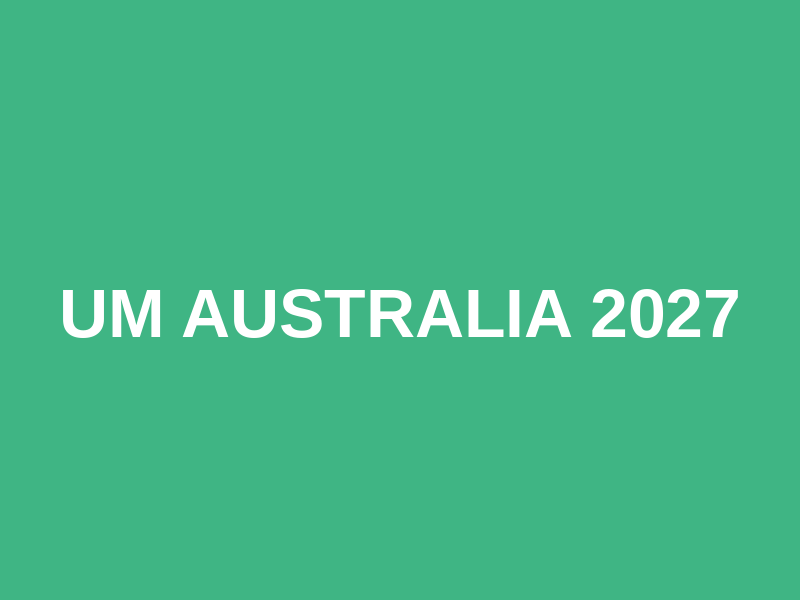 UM Australia 2027 Logo