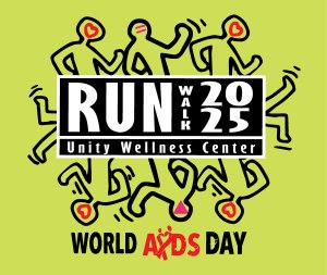 Unity Wellness Center World AIDS Day Run/Walk Logo