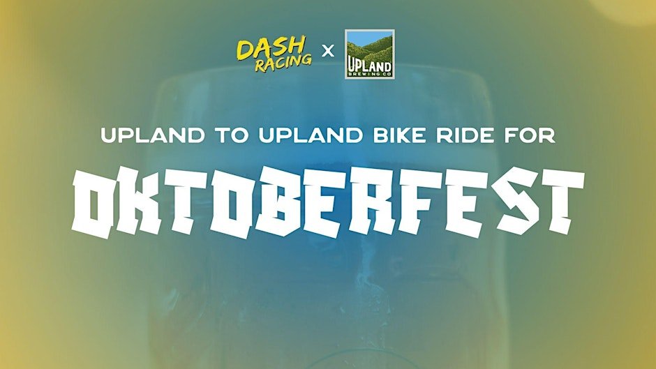 Upland to Upland Bike Ride: An Oktoberfest Event