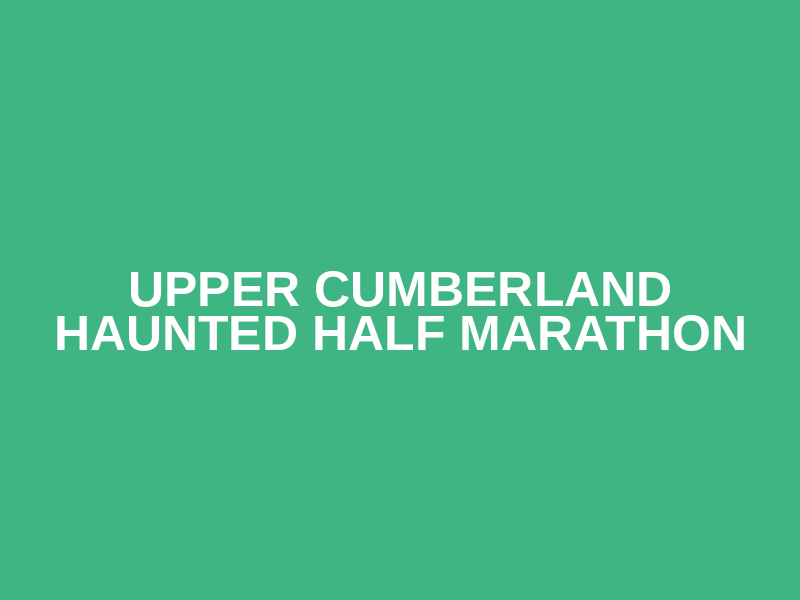 Upper Cumberland Haunted Half Marathon Logo