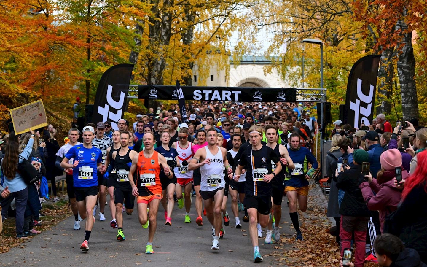Uppsala Marathon & Half Marathon Logo