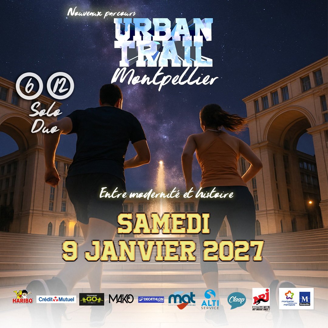 URBAN TRAIL MONTPELLIER 2027 Logo