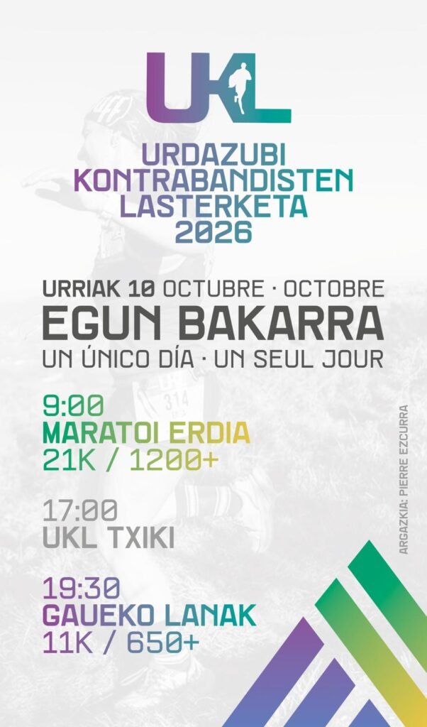 URDAZUBI KONTRABANDISTEN LASTERKETA 2026 Logo