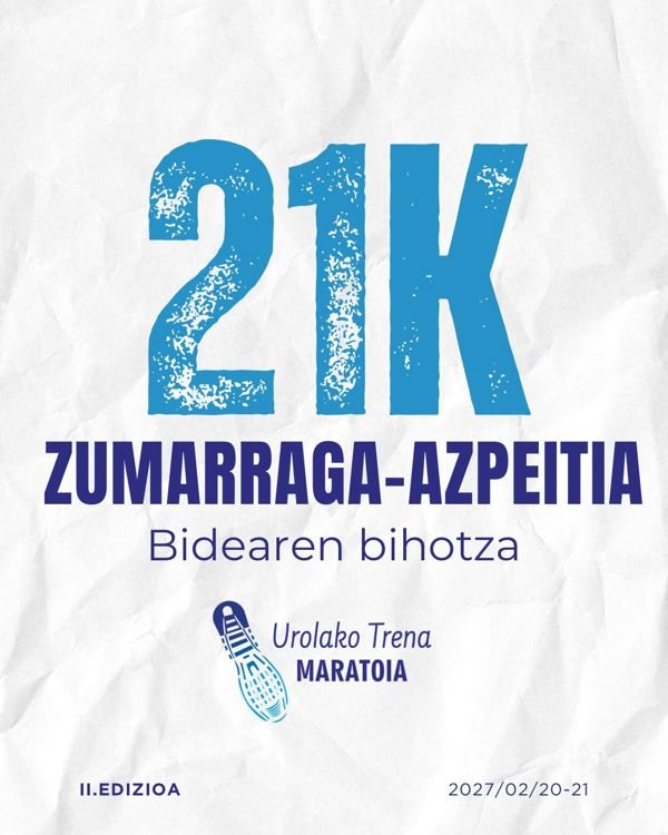 Urolako Trena Maratoia 21K Zumarraga-Azpeitia Logo
