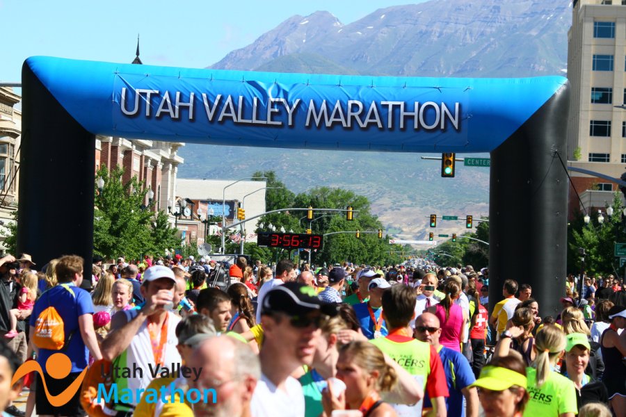 Utah Valley Marathon, Half Marathon, 10K & 5K Logo