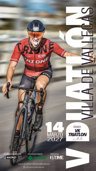 V Duatlón Popular Villa De Vallecas Logo
