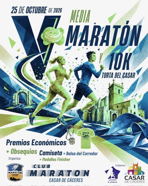 V Media Maratón y 10K Torta del Casar