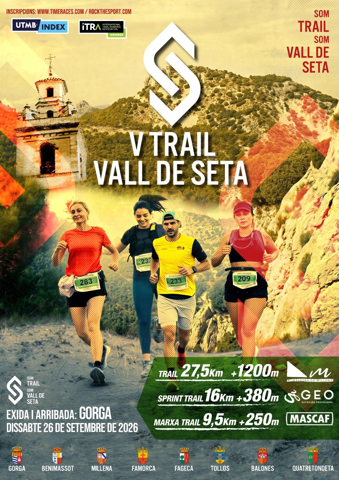 V SOM TRAIL SOM VALL DE SETA 2026 Logo