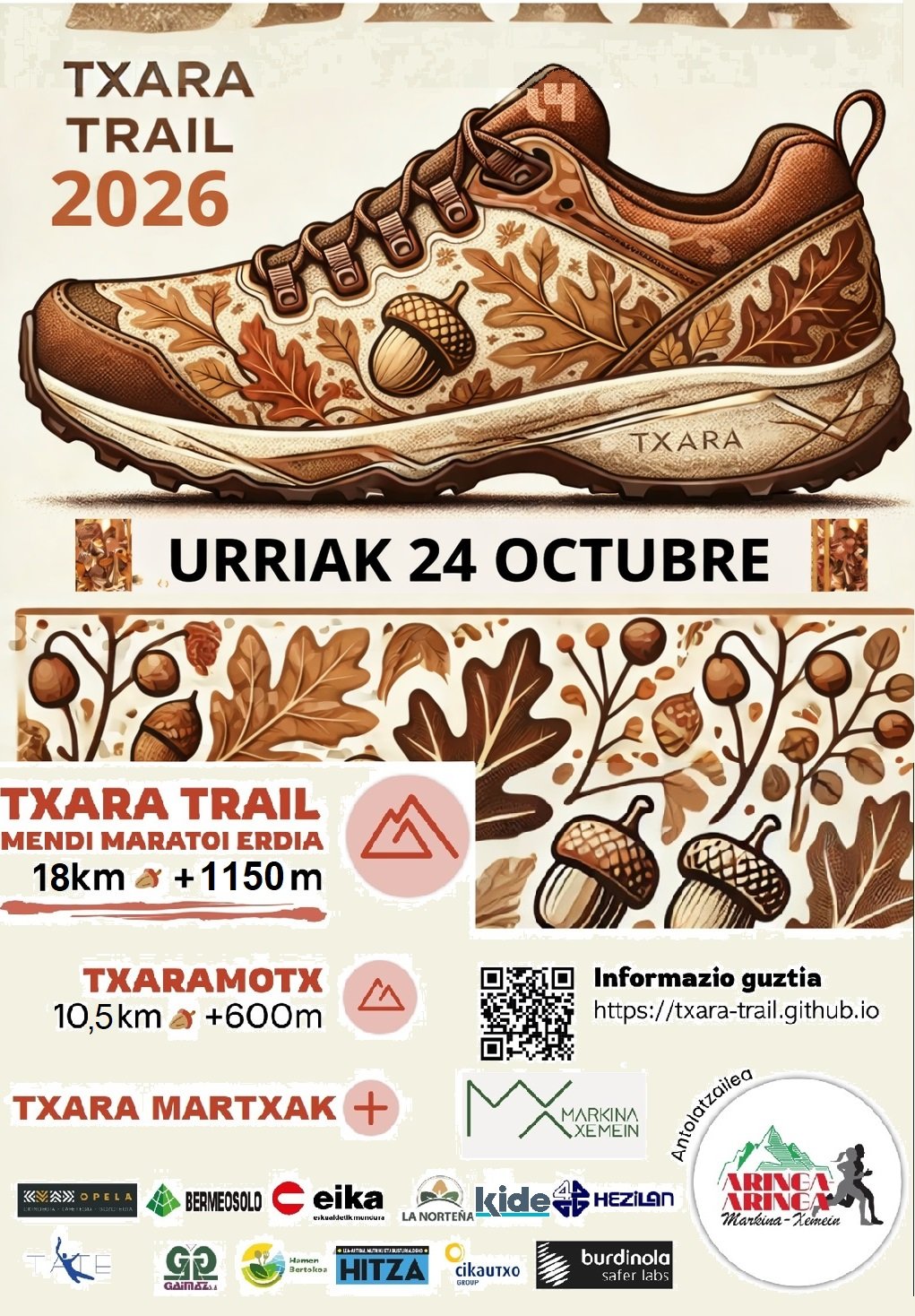 V. Txara Trail 2026 Logo