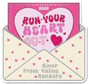 Valentine's Day 5k Logo