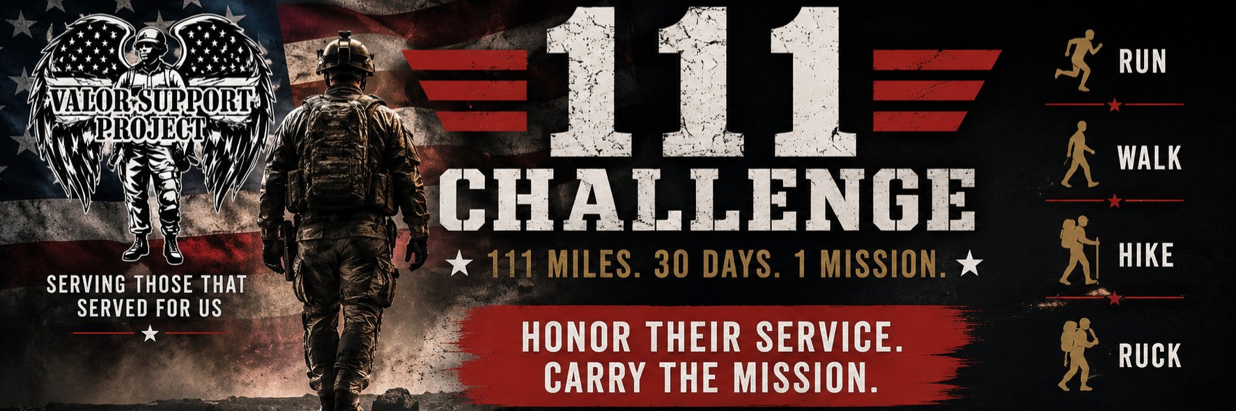 Valor 111 challenge Logo