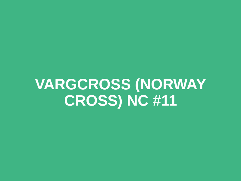 Vargcross (Norway Cross) NC #11