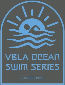 VBLA 2026 Ocean Swim Series Race 2: 3K or Mile Logo