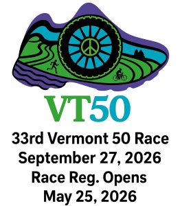Vermont 50 Mountain Bike or Ultra Run Logo