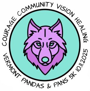 Vermont PANDAS & PANS Awareness 5K Run/Walk Logo