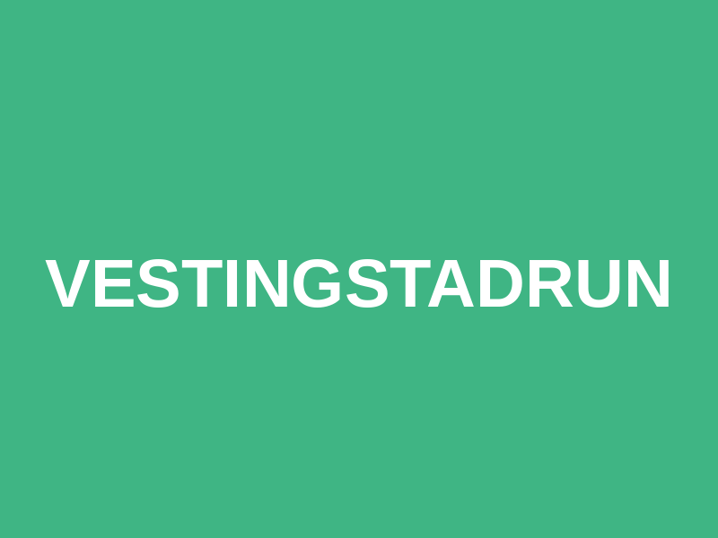 Vestingstadrun Logo