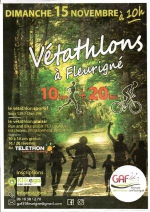 VETATHLON DE FLEURIGNE Logo