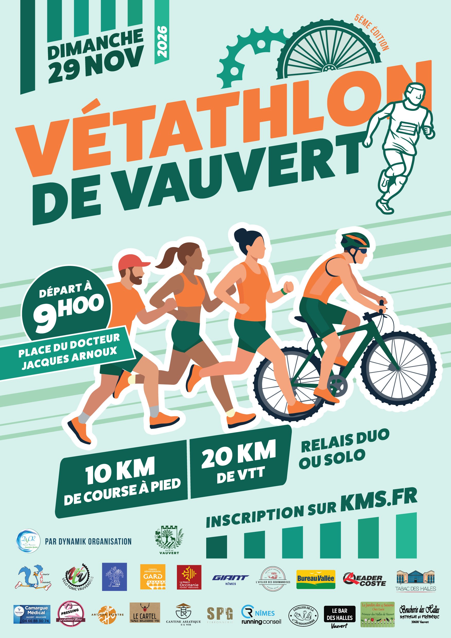 Vétathlon de Vauvert Logo