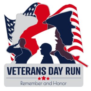 Veterans Day 5K, 10K & 15K Logo