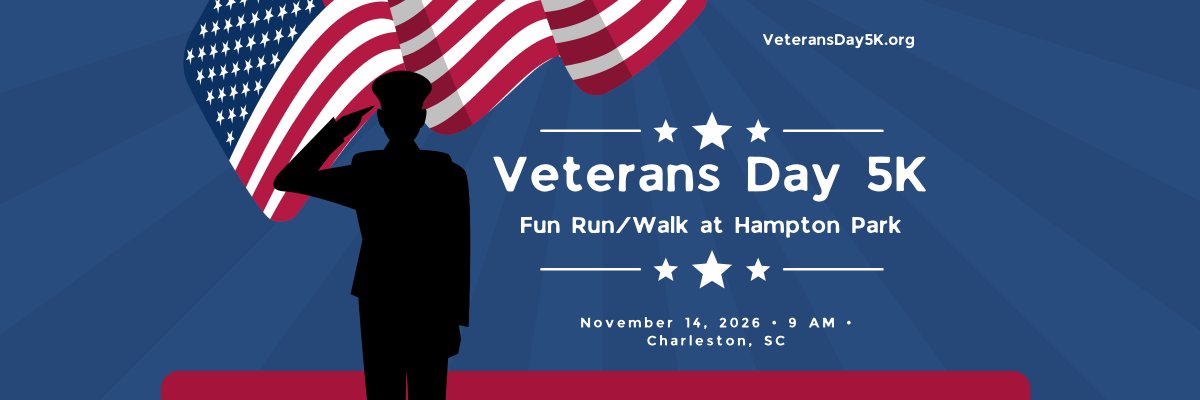 Veterans Day 5K Fun Run/Walk at Hampton Park