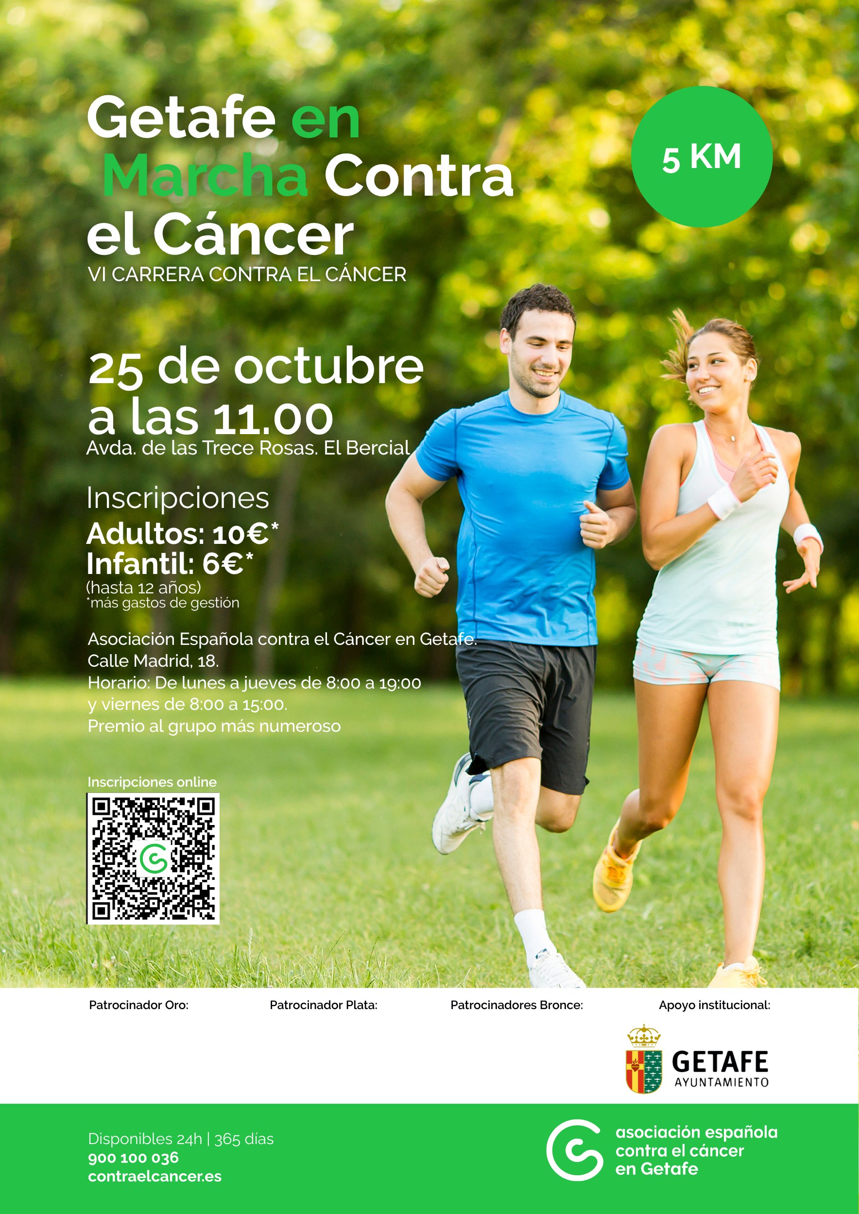 VI CARRERA GETAFE CONTRA EL CÁNCER