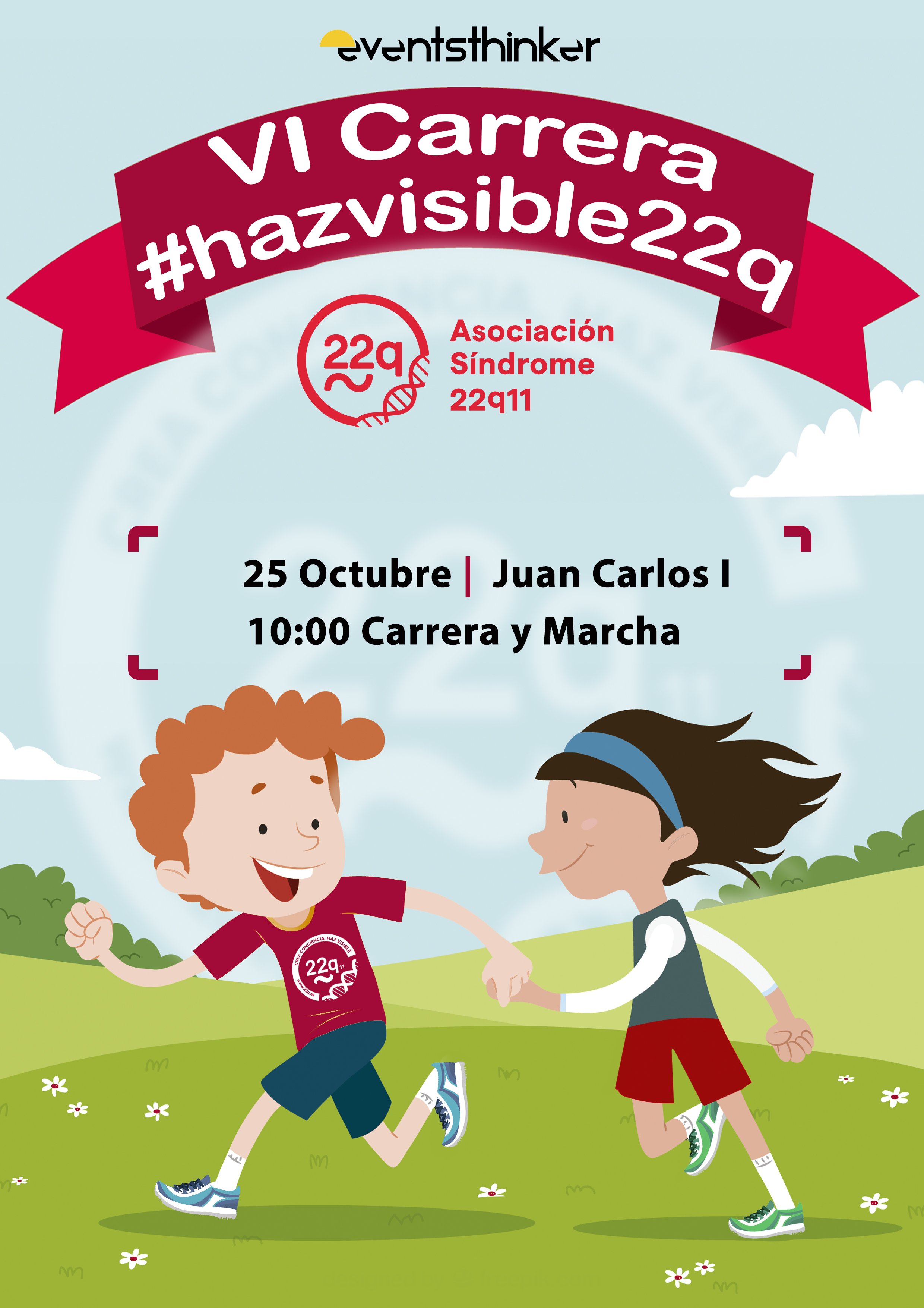 VI Carrera #HazVisible22q Logo