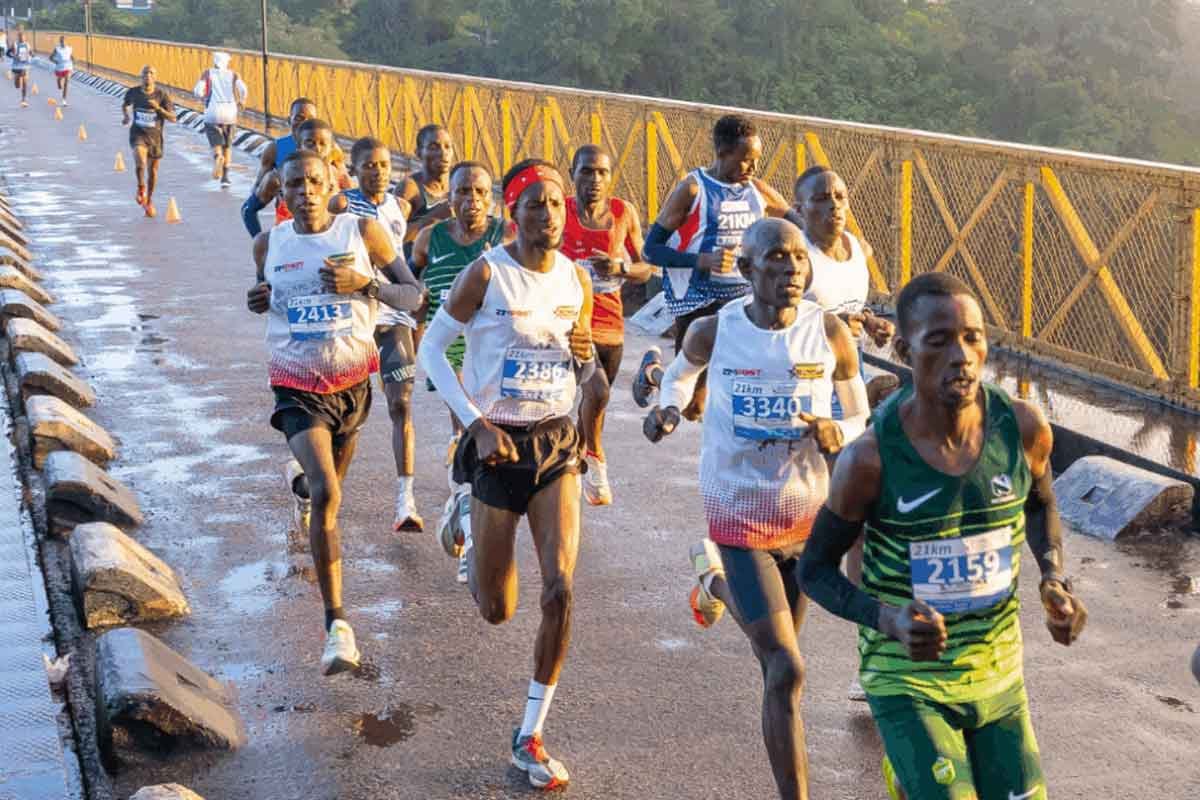 Victoria Falls Marathon Logo