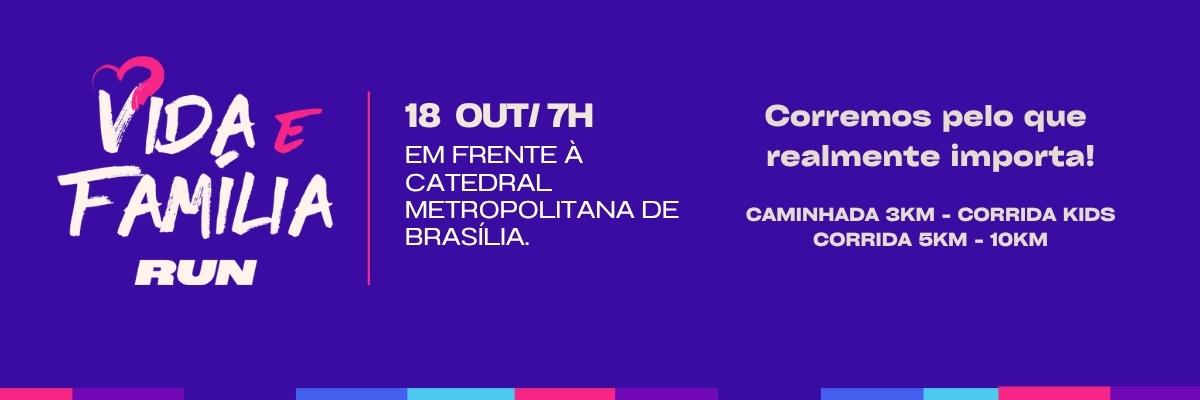 VIDA E FAMÍLIA RUN 2026 Logo