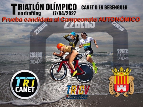 VIII TRIATLON OLÍMPICO NO DRAFTING CANET DE BERENGUER