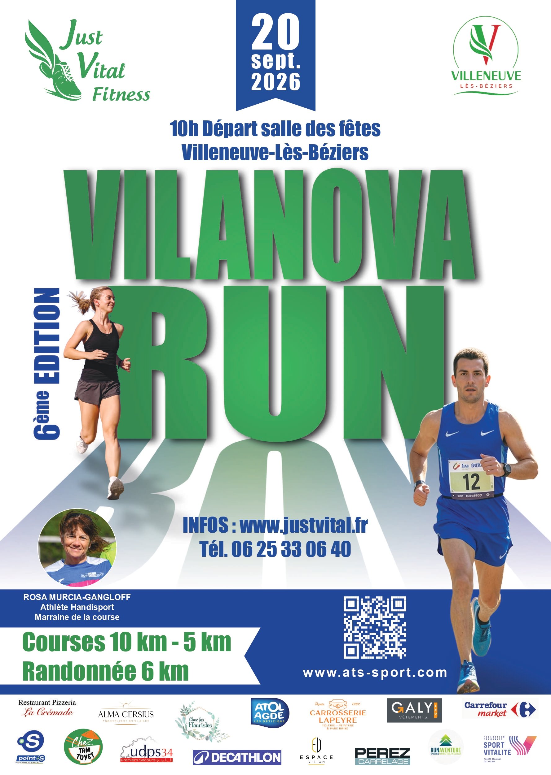VILANOVA RUN Logo