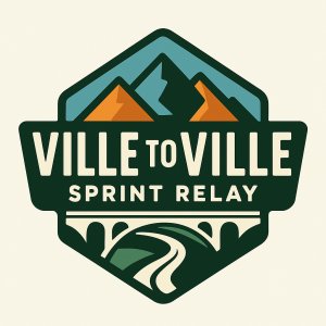Ville to Ville Sprint Relay Logo