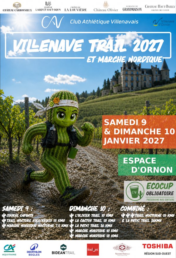 Villenave Trail et Marche Nordique