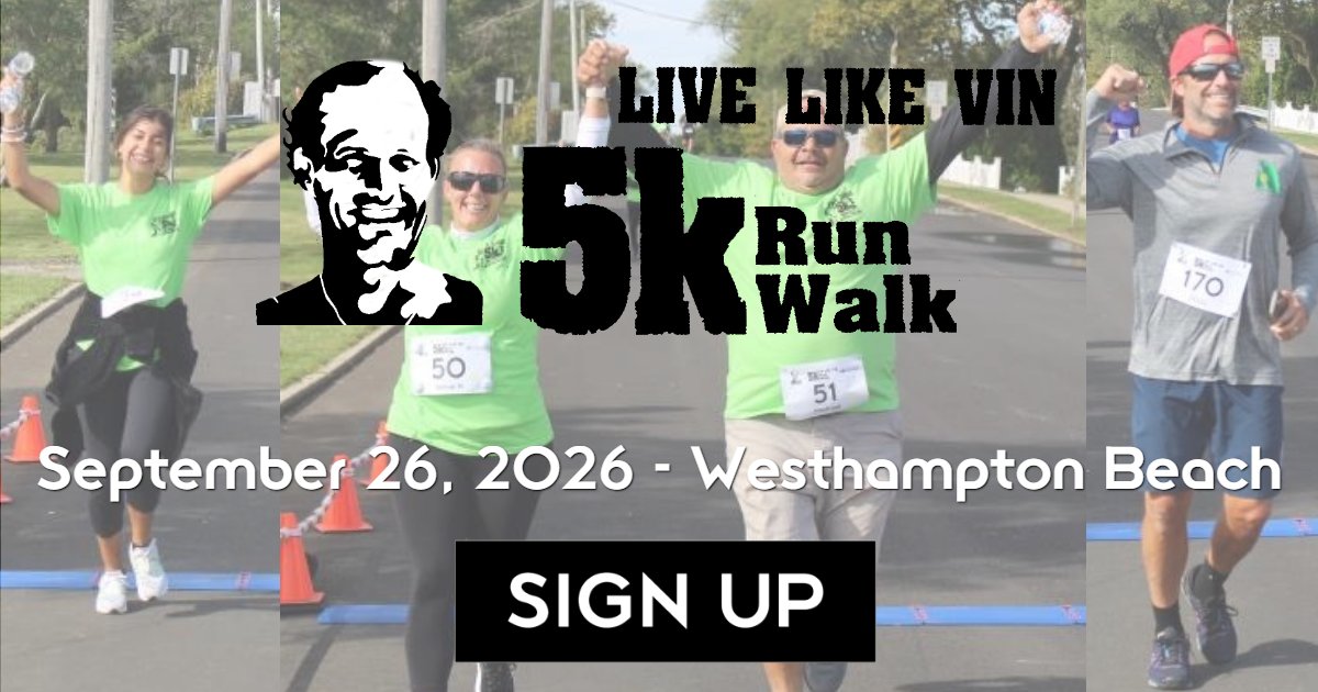 Vin Zorbo Live Like Vin 5K Run/Walk 2026