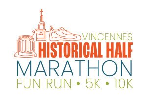 Vincennes Historical Half Marathon, 10K, 5K and Kid Fun Run Logo