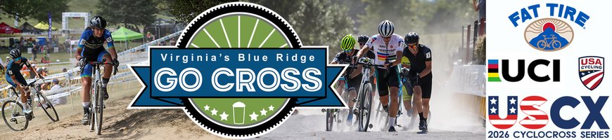 Virginia's Blue Ridge GO Cross - UCI C1/C2 - USCX Series Logo