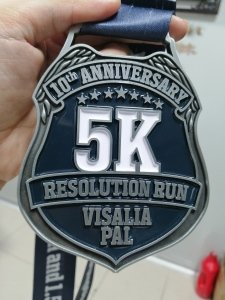Visalia PAL Resolution 5K Run and 1.5 Mile Walk