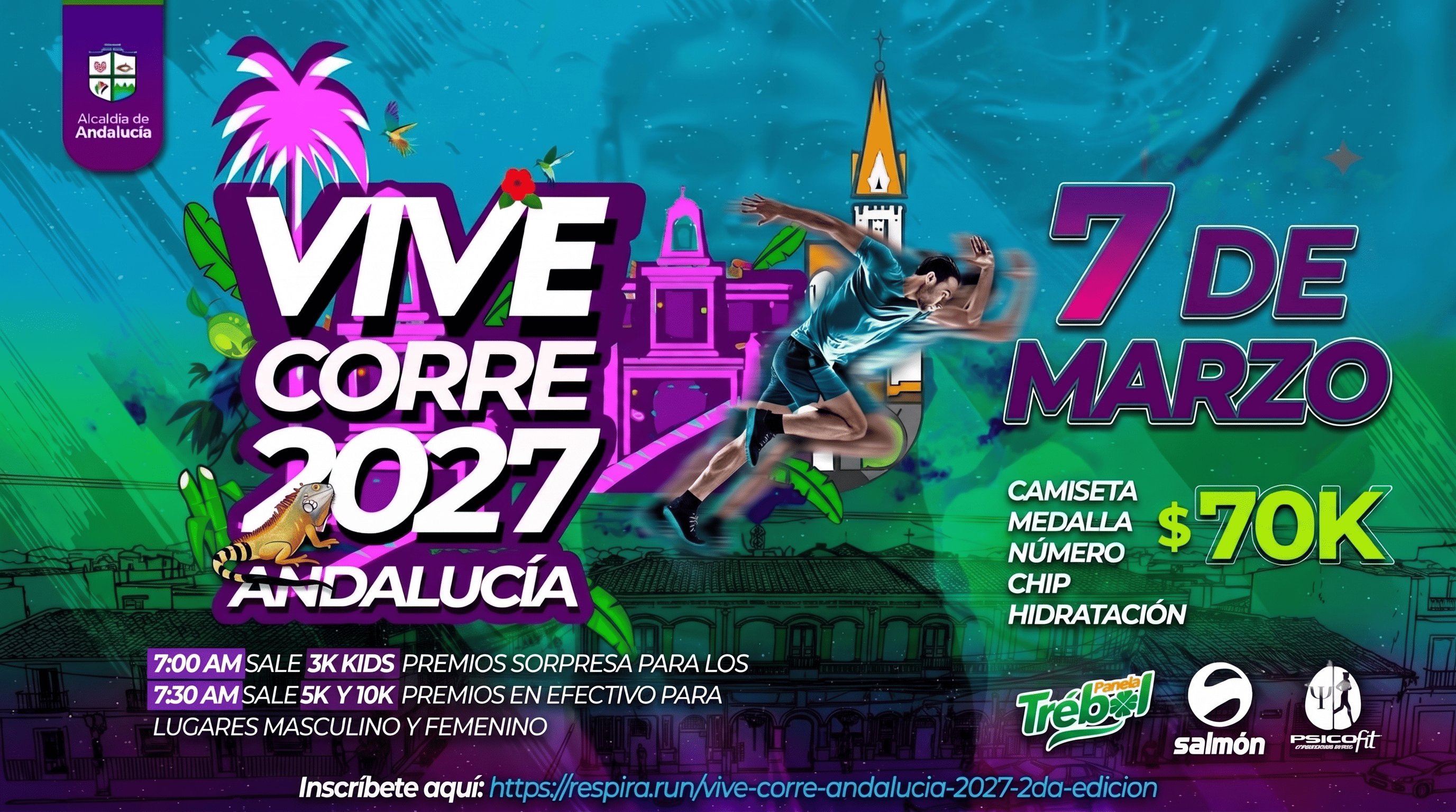 Vive Corre Andalucía 2027 - 2da. Edición