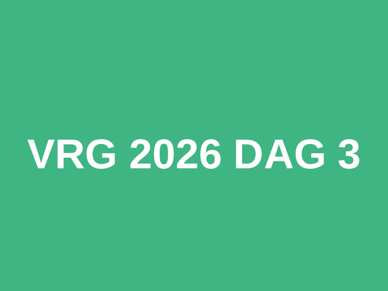 VRG 2026 Dag 3 Logo