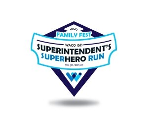 Waco ISD - Superintendent's  SuperHero Run - 5K and 1K Logo