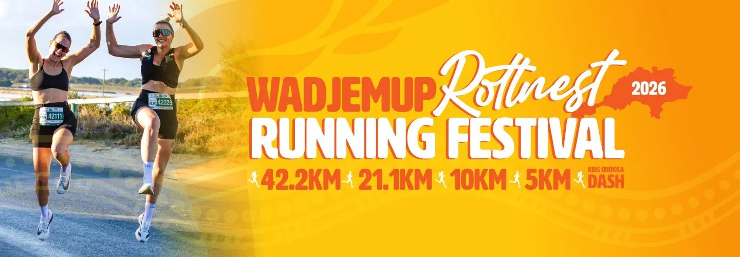 Wadjemup Rottnest Running Festival Logo