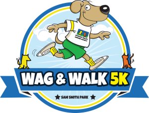 Wag & Walk 5K to Benefit the Etowah Valley Humane Society Logo