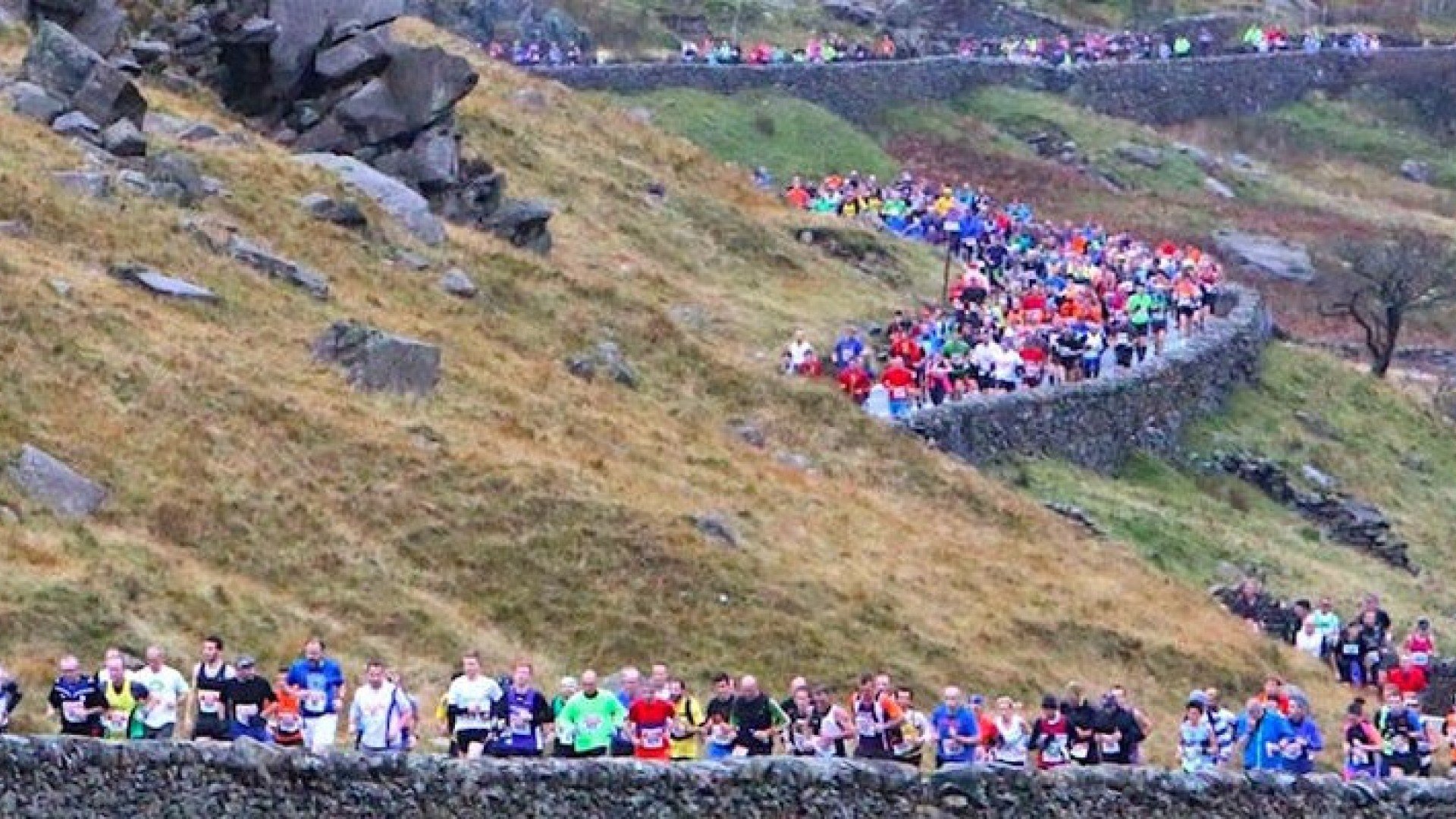 Waiting list for 2026 Marathon Eryri Logo