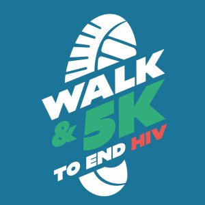 Walk & 5K to End HIV Logo